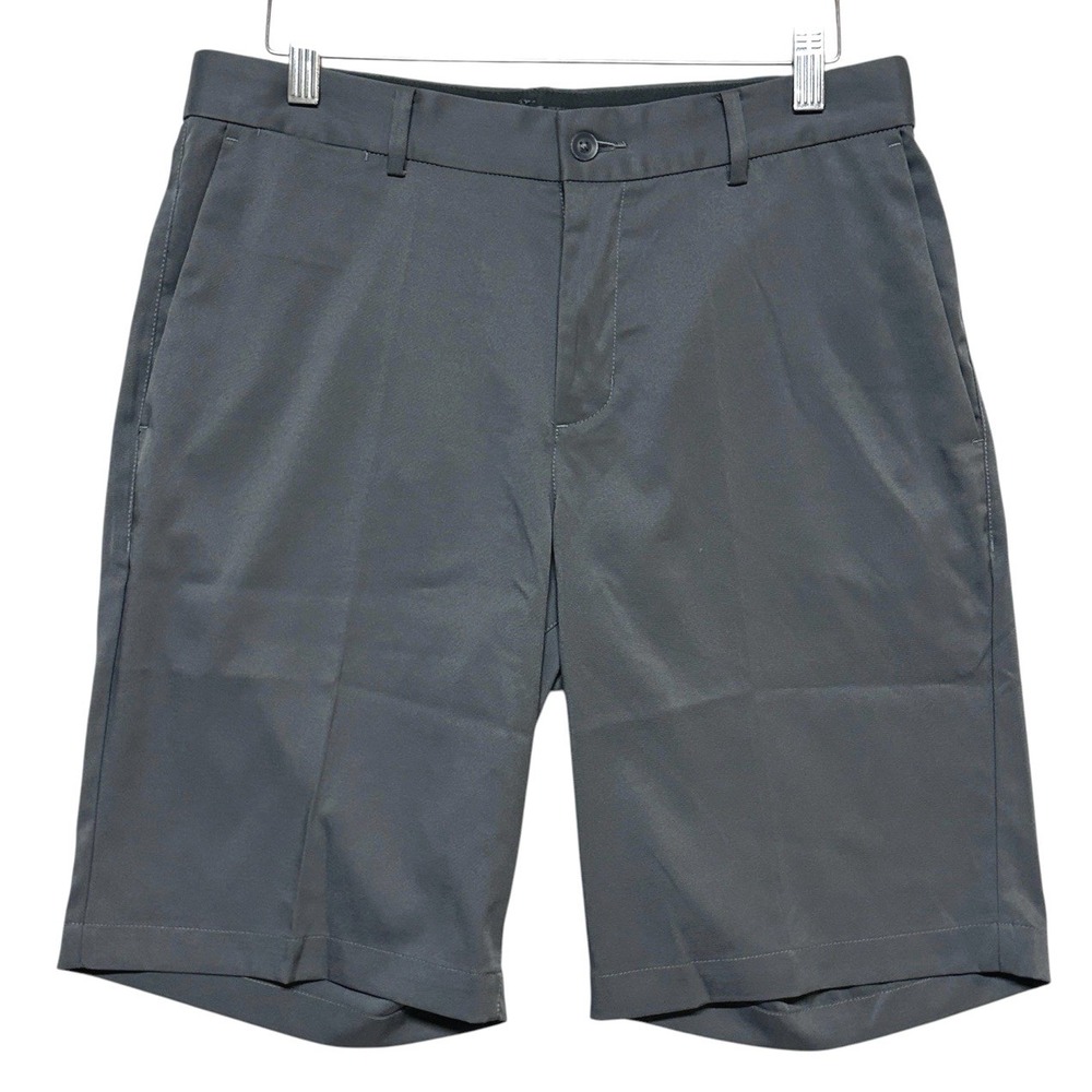 Nike Dri-Fit Golf Shorts Gray Standard 10" Stretch Performance Chino Men's 30